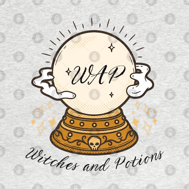 WAP Witches and Potions Crystal Ball Halloween by MalibuSun